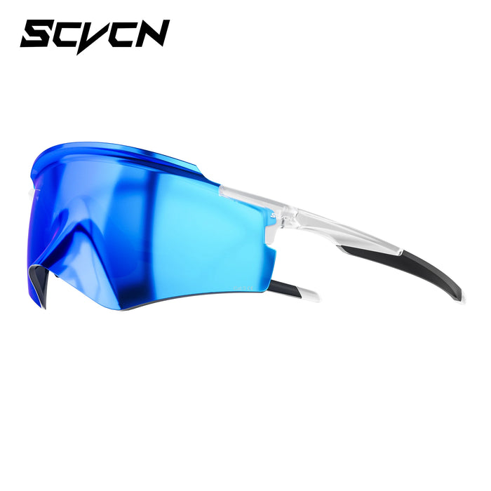 SCVCN Hydrophobic Outdoor Hiking Climbing Running Sports MTB Bike Riding Eyewear Sunglasses Men Women UV400 Photochromic Goggles