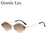Gafas de sol hexagonales sin montura a la moda para mujer 2026, de marca de lujo, estilo Y2K Punk, sexy, para viajar, lentes de sol para mujer, gafas sin montura de rombos