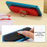 Ultra Thin Reading Glasses With Phone Case Stand Portable Stick On Phone Back Blocking Computer Readers Eyeglasses For Men Women