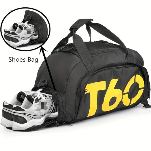 Bolsa de viaje ligera de gran capacidad, mochila deportiva portátil para hombres y mujeres, entrenamiento de yoga al aire libre