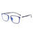 Progressive Multifocal Reading Glasses for Men, Anti Blue Ray Anti-fatigue Presbyopia Eyeglasses,Square Computer Glasses