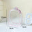 Bolsa de almacenamiento para muñecas en pareja, de PVC transparente con cremallera, organizador a prueba de polvo para muñecas de peluche, estuche de exhibición, mochila exterior, bolsa colgante