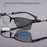 Business Men's Photochromic Myopia Glasses Unisex Half Frame Square Near Sight Eyeglasses Optical Prescription Minus Eyewear