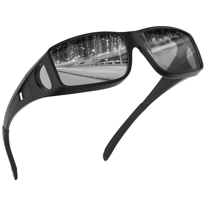 CRIXALIS Gafas de sol polarizadas de moda para hombre, visión nocturna para conducir de noche, para mujer y hombre, antirreflectantes, protección UV400