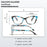 Lentes de Lectura Ojo de Gato con Estampado Floral y Leopardo para Mujer, Paquete de 6, Juego a Granel de Lentes de Lectura con Diseños Múltiples, Múltiples Dioptrías +1