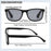 Gafas de sol de lectura extragrandes Adecuadas para hombres y mujeres Montura cuadrada clásica Para uso en exteriores Con lentes graduadas.
