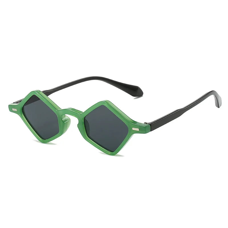 Fashion Small Irregular Square Punk Sunglasses Women Retro Luxury Designer Shades UV400 Men Brand Sun Glasses Oculus Gafas