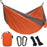 Lightweight travel hammock, 661lbs load, breathable & fast-drying.Includes 2 buckles + 2 nylon straps.Indoor/outdoor garden use.