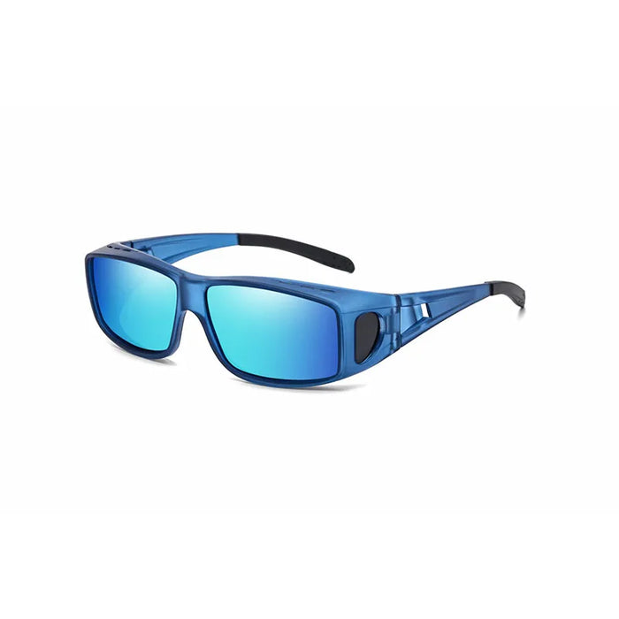 Gafas de sol para usar sobre lentes para mujer y hombre, diseño elegante, polarizadas, protección UV