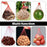 100 Pieces Heavy Duty Plastic Garden Protection Netting Non Electric for Vertical Planting Watermelon Melon Hammock with Straps