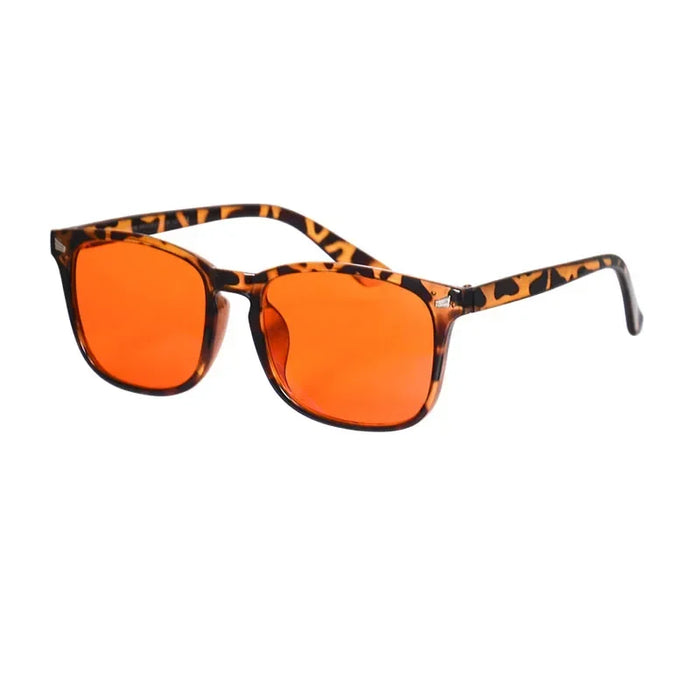 SHINU Computer glasses man blue light glasses Orange lenses clear lens gaming eyeglasses prescirption custom men's grade glasses