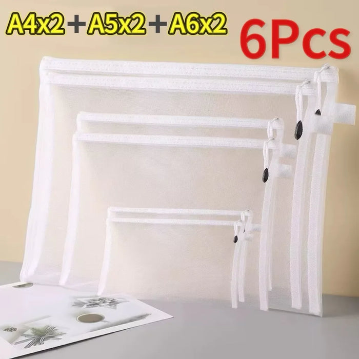Nueva Bolsa de Almacenamiento de Puzles, Bloques de Construcción Infantiles, Juguetes Pequeños, Bolsas de Clasificación Especiales, Bolsas de Malla Transparente con Cremallera