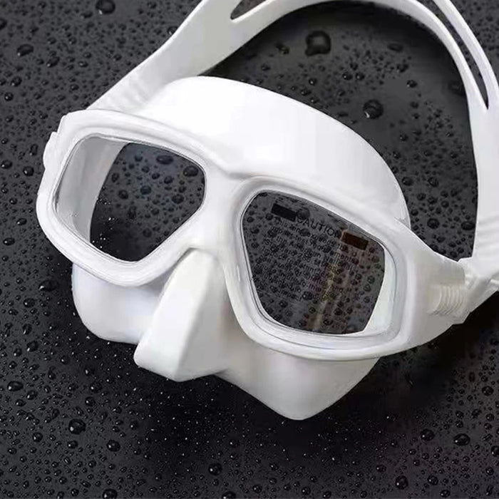 Diving Mask Free Diving Surface Mirror High Definition Anti-Fog Lens Snorkeling Mask Equipment