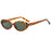 Fashion Small Oval Sunglasses Women Classic Vintage Men Sun Glasses UV400 Female Shades