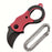 1 unidad NUEVO Mini Cuchillo Llavero Acero Inoxidable Camping Pequeño Cuchillo Mini Portátil Pelador Hoja Fija Multiherramienta EDC con Ca