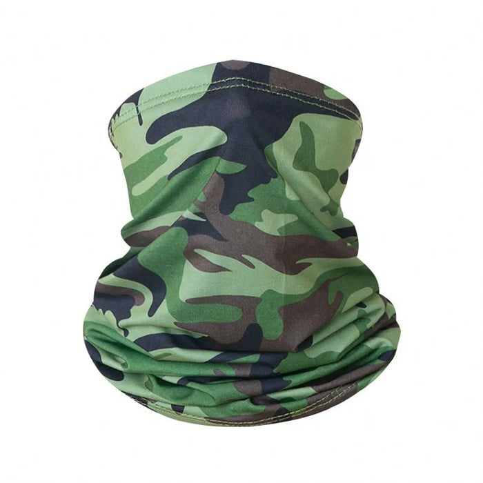 Outdoor Ice Silk Sun Protection Bib Spring and Summer Motorcycle Neck Cover Sports Magic Bandana Riding Mask Full Face