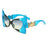 Oversized Cat Eye Sunglasses Women Party Vintage Y2K Shades Designer PUNK Gafas Sun Glasses UV400 Luxury Eyewear Oculos
