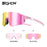 SCVCN New Photochromic Night Riding Glasses Outdoor Sport UV400 Travel Camping Sunglasses Men Women MTB Bike Cycling Glasses