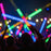 5/10/30 unidades 4 modos barras luminosas de espuma de colores con LED, barras luminosas intermitentes, suministros para fiestas de camping, raves, festivales, bodas, conciertos