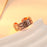 Trendy Punk Magnetic Therapy Pure Copper Rings for Women Men Anti Snoring Ring Power Slimming Health Care Jewelry