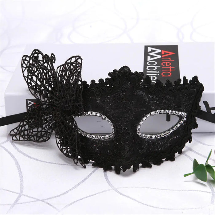 Máscara de encaje sexy para mujer, suministros de cosplay de gato, fiesta de baile, mascarada, máscara de zorro, decoración de cara de animal para parejas, accesorios para ojos