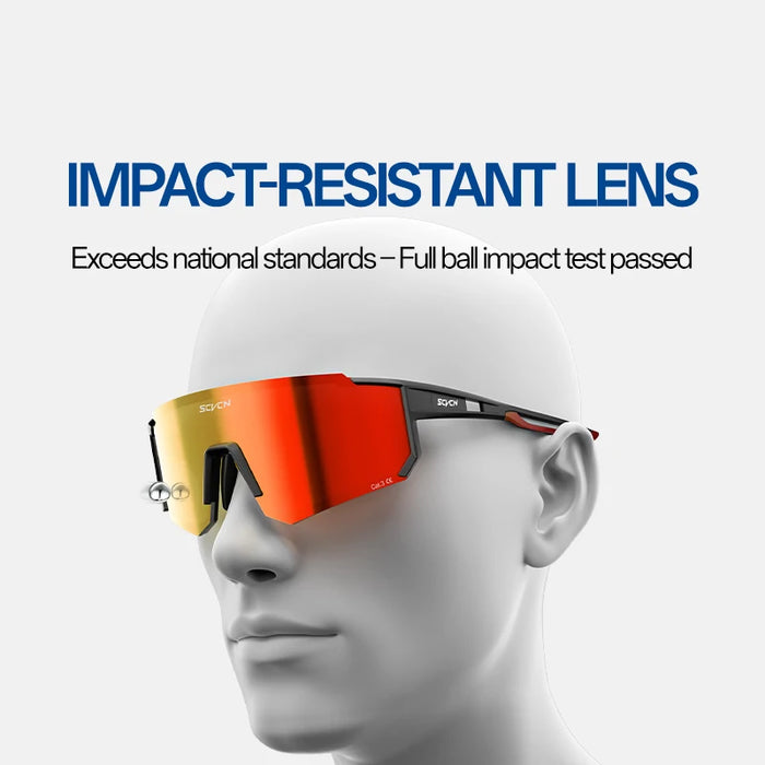 SCVCN Hot Outdoor Photochromic Sunglasses Sports Bike Cycling Glasses Man Women MTB Driving Bicycle Hiking Eyewear UV400 Goggles