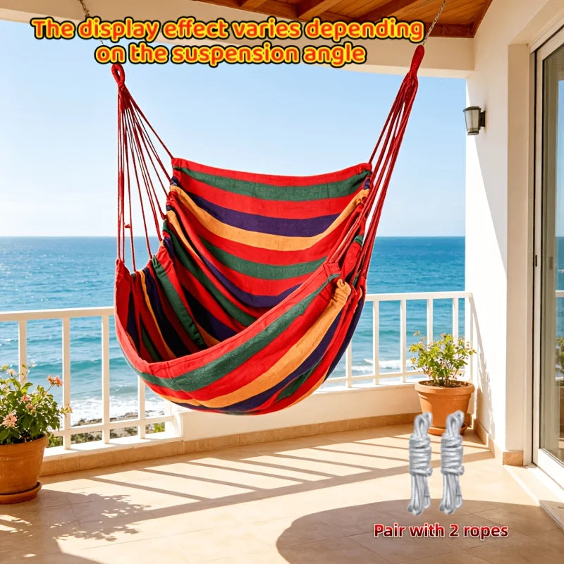 Comfortable Pressure Relieving Hanging Hammock Chair Leisure Lazy Chair For Patio Park Camping Universal Use