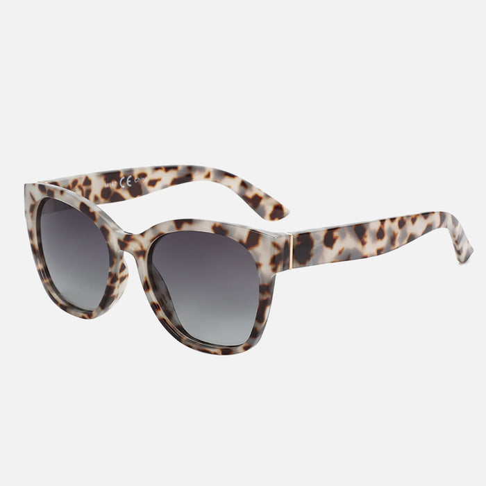 ZENOTTIC Gafas de sol polarizadas para mujer con montura gruesa de mariposa original, protección UV400, estilo ojo de gato