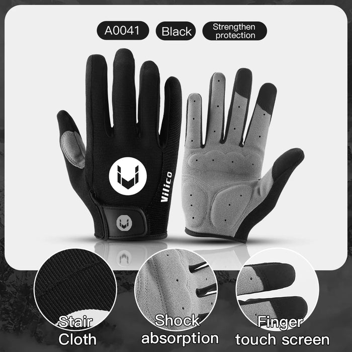 Sports Cycling Gloves Breathable Non-slip MTB Road Bike Gloves Touch Screen Men Women Outdoor Running Bicycle Gloves
