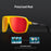 SCVCN Polarized Cycling Glasses Men Women Outdoor Sports Running Sunglasses Mountain Road Bicycle Glasses UV400 Safety Eyewear