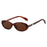 Ins New Retro Oval Women Sunglasses Personality Brand Small Frame Design Fashion Trend High Quality Men Shades UV400