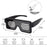 LED Glasses Light Up Dynamic Party Favor Glasses Festival Christmas USB Rechargeable LED Rave Glowing Flashing Glasses