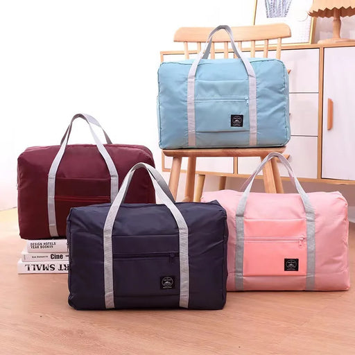 Bolsa de viaje plegable Homefish, equipaje de mano de gran capacidad para mudanzas