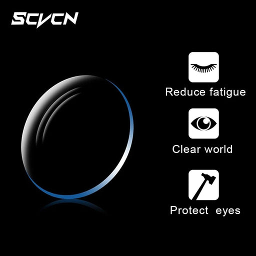 Lentilles optiques SC-S1 Style Correction 1.56 1.61 1.67 1.74 Asphérique Myopie Monture Lunettes de soleil Lunettes de vélo Lunettes de cyclisme