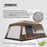 2025 Upgraded 4 Season Camping Tent 3-12 Person Waterproof Windproof Double Layer 2 Room Family Outdoor Backpacking Equipment