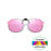 VIVIBEE Flip Up Clip on Sunglasses Polarized Men Driving Women Fishing UV400 Night Vision Sun Glasses Clips Universal Goggles