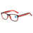 Gafas de lectura antiluz azul de moda para mujer y hombre, lentes transparentes cuadradas, presbicia para ordenador, montura con patillas de resorte