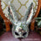 Disco Mirror Bunny Mask Sparkling Costume Accessory For Women Teens Halloween Party Rave Cosplay Glam Sexy Club Night Photo Prop
