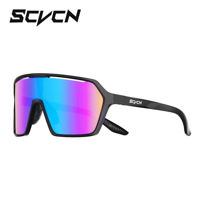 SCVCN New Photochromic Cycling Sunglasses Road Mtb Bike Glasses UV400 Sports Running Drving Goggles Men Women Bicycle Eyewear