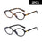 Unisex Oval Vintage Fashion Presbyopic Reading Glasses Anti Blue Light Blocking Readers Eyeglasses for  Women