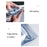 100pcs Anti Static Shielding Zip Lock Bag Resealable ESD Anti-static Instrument Chip Electronic Accessories Battery USB Pouches