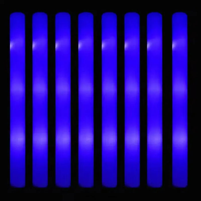 30Pcs Foam Glow Sticks with 3 Modes Colorful Led Flashing Glow Stick Glow in The Dark Party Supplies for Wedding Raves Concert