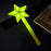 1pc LED Étoile à cinq branches Clignotante Lumineuse Baguette Lumineuse Colorée Fluo Princesse Cadeau Fête Anniversaire Fournitures