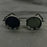 Lunettes de mode rétro steampunk rotatives pour hommes - Luminosité réglable, convient pour les fêtes et les tenues décontractées - Style bohème Gl