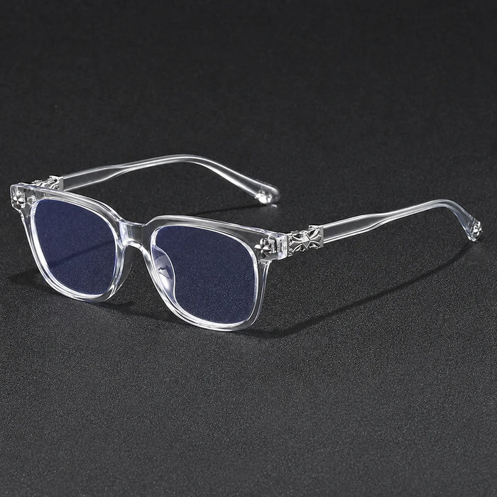 2026 New BEAU FIVE Retro Anti-Blue Light Square Frame Computer Protective Glasses Trendy Versatile High-Quality F114