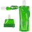 500ML Botella de agua plegable de silicona ultraligera portátil Bolsa de agua plegable Suministros deportivos al aire libre Senderismo Camping Bolsa de petaca blanda