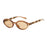 Retro Small Oval Sunglasses Women Men Rivets Shades Fashion Eyewear Luxury Sun Glasses UV400 Brand Oculus Female Gafas