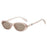 Ins New Retro Oval Women Sunglasses Personality Brand Small Frame Design Fashion Trend High Quality Men Shades UV400