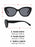 Gafas de Sol Clásicas Ojo de Gato para Mujer, Gafas de Sol Retro de Moda con Montura Gruesa para Exteriores