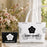 Fashion M-Mary Quant Storage Bags 2-Piece Canvas Tote Bag Set with Zipper Pouch Large Capacity Shopping Travel Bag